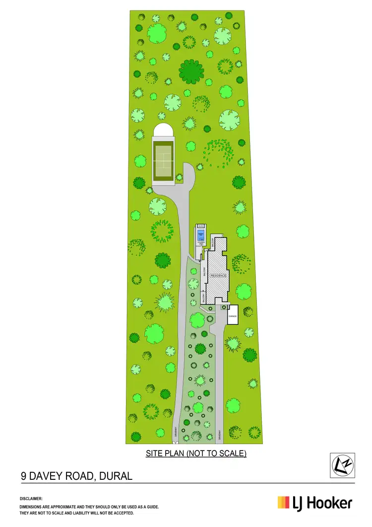 Floorplan of Homely house listing, 9 Davey Road, Dural NSW 2158