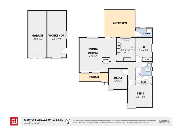Floorplan of Homely house listing, 47 Tongarra Road, Albion Park NSW 2527