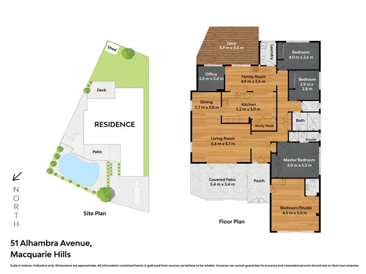 Floorplan of Homely house listing, 51 Alhambra Avenue, Macquarie Hills NSW 2285