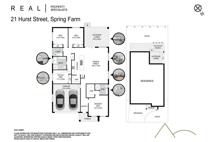 Floorplan of Homely house listing, 21 Hurst Street, Spring Farm NSW 2570