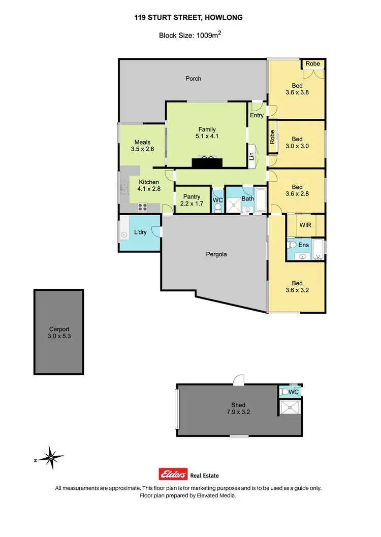 Floorplan of Homely house listing, 119 Sturt Street, Howlong NSW 2643