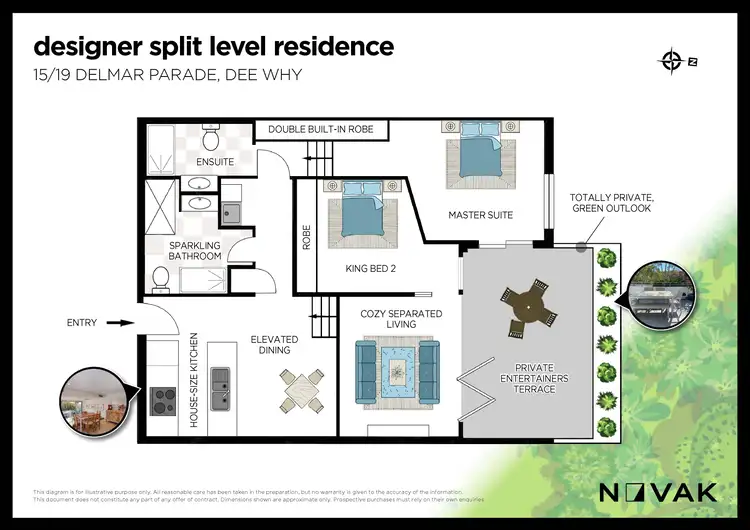 Floorplan of Homely apartment listing, 15/19 Delmar Parade, Dee Why NSW 2099