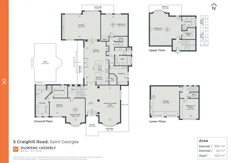 Floorplan of Homely house listing, 5 Craighill Road, St Georges SA 5064