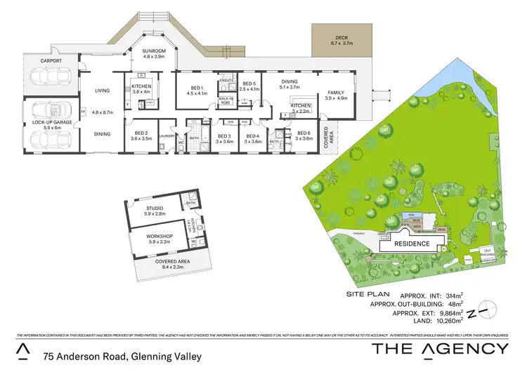 Floorplan of Homely rural property listing, 75 Anderson Road, Glenning Valley NSW 2261