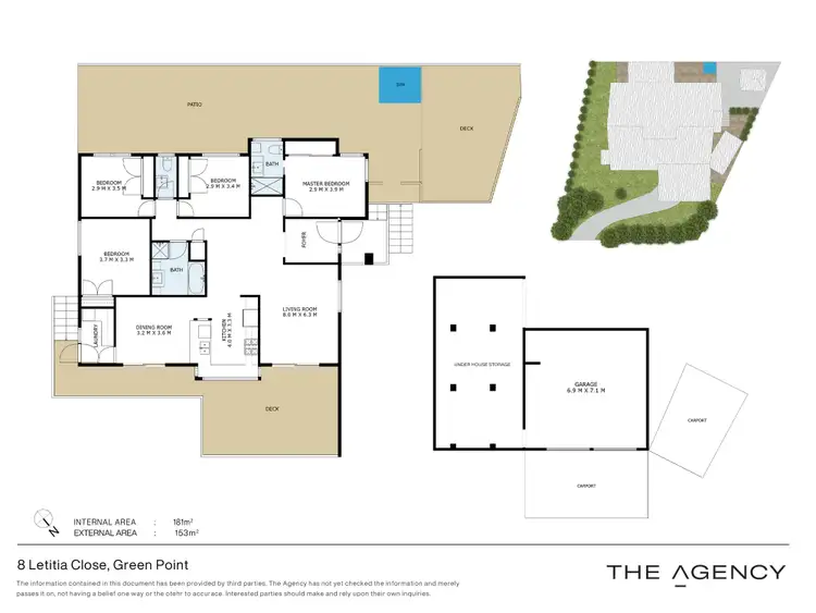 Floorplan of Homely house listing, 8 Letitia Close, Green Point NSW 2251