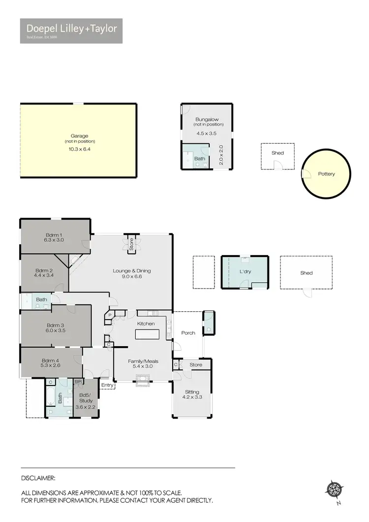 Floorplan of Homely house listing, 17 Lismore Road, Skipton VIC 3361