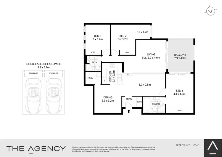 Floorplan of Homely apartment listing, 39/691- 695 Warringah Road, Forestville NSW 2087