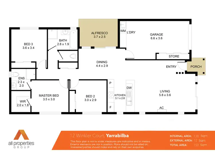 Floorplan of Homely house listing, 12 Winkler Court, Yarrabilba QLD 4207