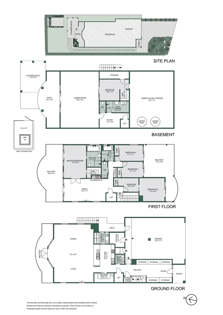 Floorplan of Homely house listing, 14 Bayview Road, Mccrae VIC 3938