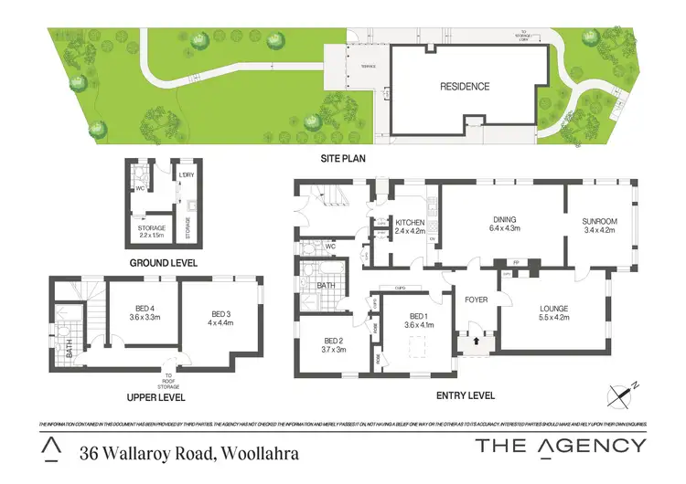 Floorplan of Homely house listing, 36 Wallaroy Road, Woollahra NSW 2025