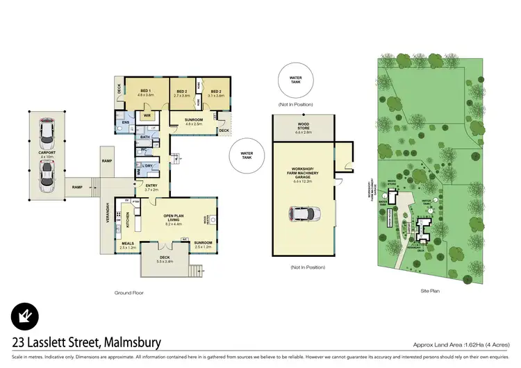 Floorplan of Homely house listing, 23 Lasslett Street, Malmsbury VIC 3446