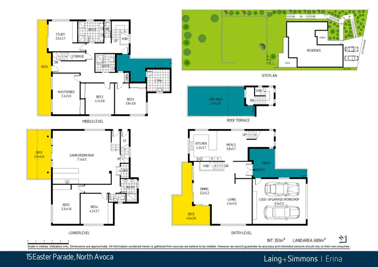 Floorplan of Homely house listing, 15 Easter Parade, North Avoca NSW 2260