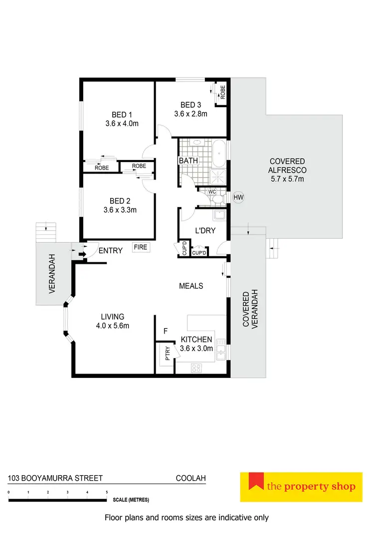 Floorplan of Homely house listing, 103 Booyamurra Street, Coolah NSW 2843