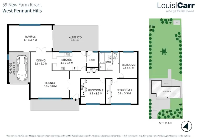 Floorplan of Homely house listing, 59 New Farm Road, West Pennant Hills NSW 2125