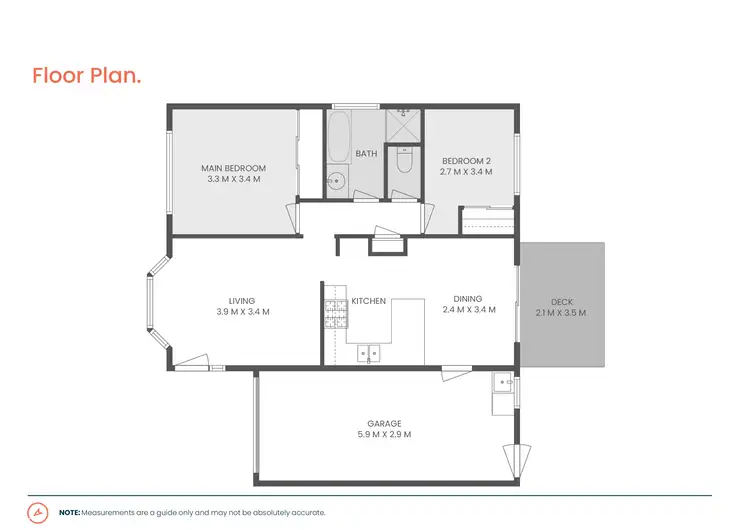 Floorplan of Homely villa listing, 8/2a Justine Parade, Rutherford NSW 2320