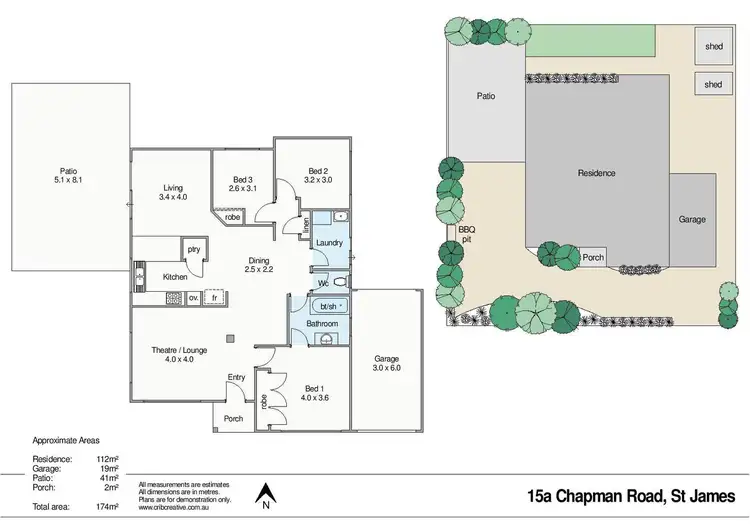 Floorplan of Homely house listing, 15A Chapman Road, St James WA 6102