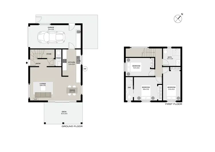 Floorplan of Homely house listing, 384a West Tamar Road, Riverside TAS 7250