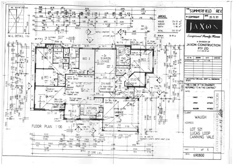 Floorplan of Homely house listing, 21 Lucas Loop, Canning Vale WA 6155