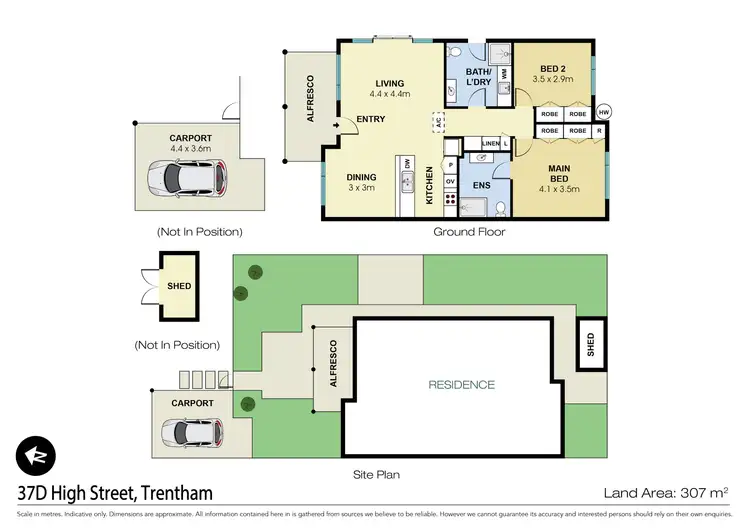 Floorplan of Homely townhouse listing, 37D High Street, Trentham VIC 3458