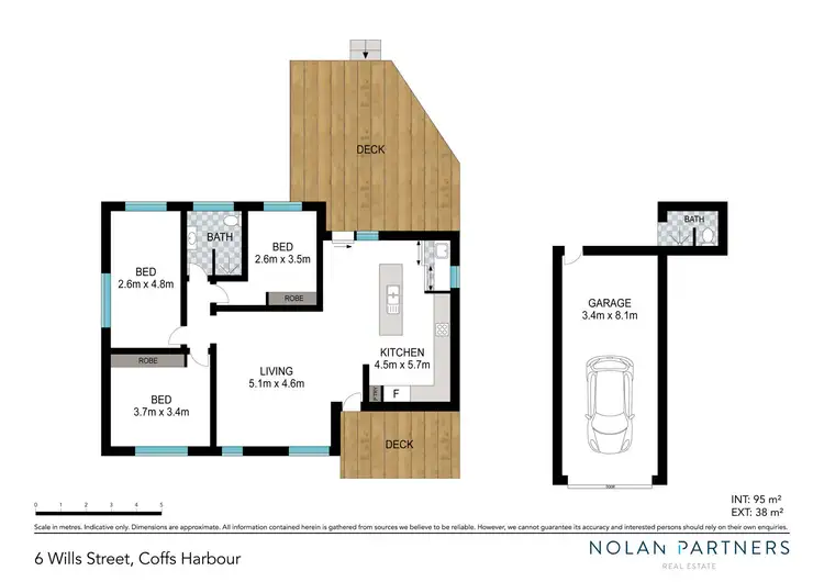 Floorplan of Homely house listing, 6 Wills Street, Coffs Harbour NSW 2450
