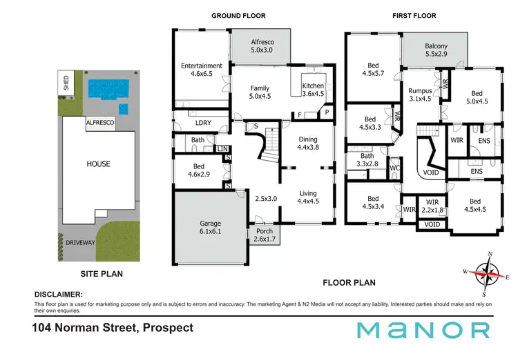 Floorplan of Homely house listing, 104 Norman Street, Prospect NSW 2148