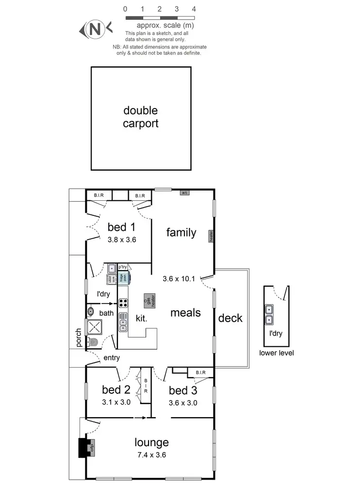 Floorplan of Homely house listing, 19 Oakdale Road, Upwey VIC 3158