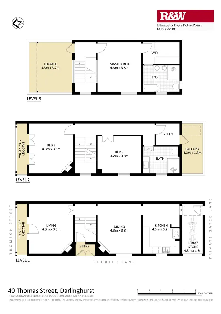 Floorplan of Homely house listing, 40 Thomson Street, Darlinghurst NSW 2010