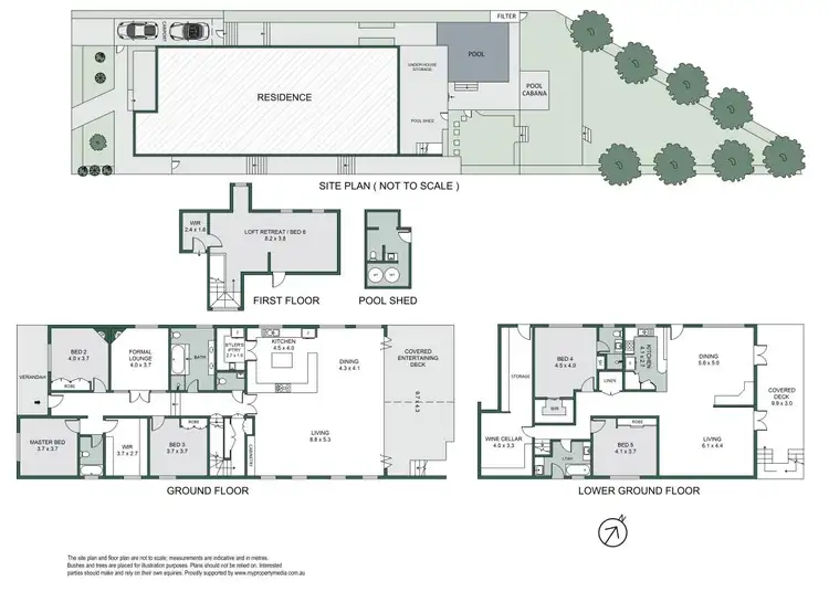 Floorplan of Homely house listing, 5 Grandview Street, Naremburn NSW 2065