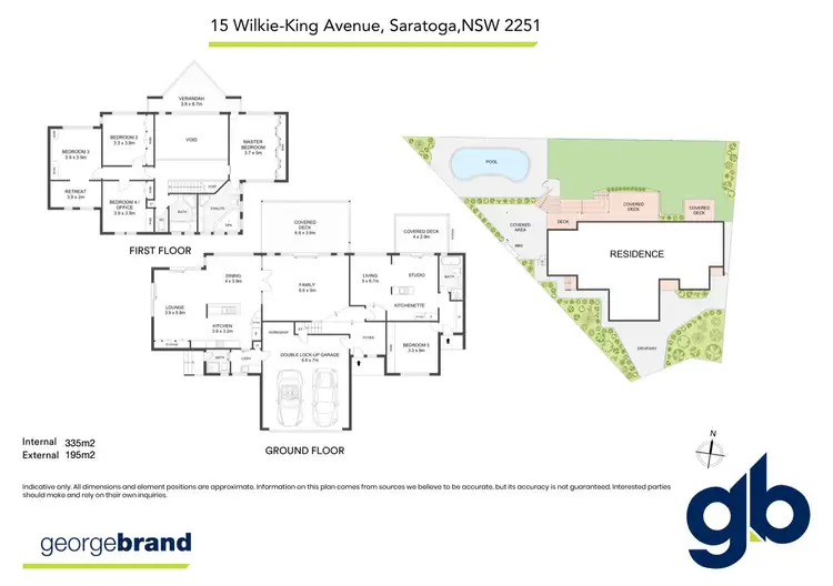 Floorplan of Homely house listing, 15 Wilkie-King Avenue, Saratoga NSW 2251