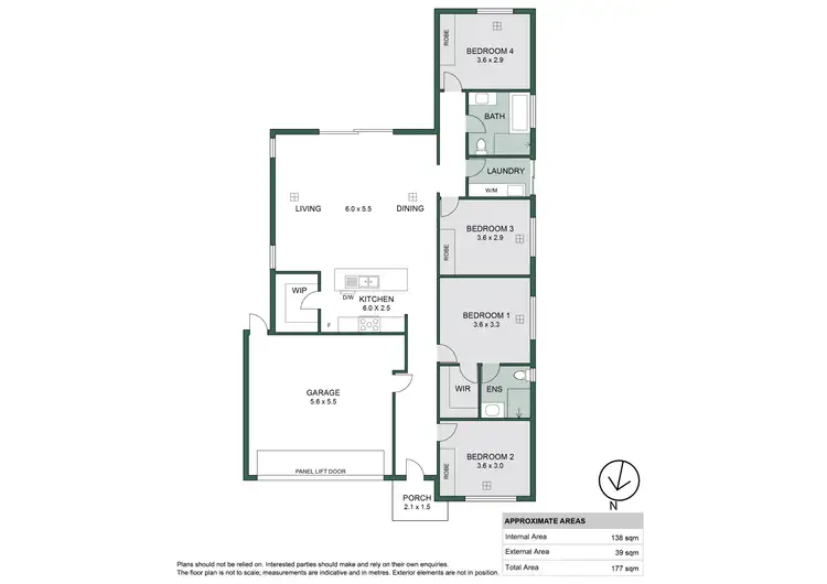 Floorplan of Homely house listing, 56 Gerardis Avenue, Virginia SA 5120