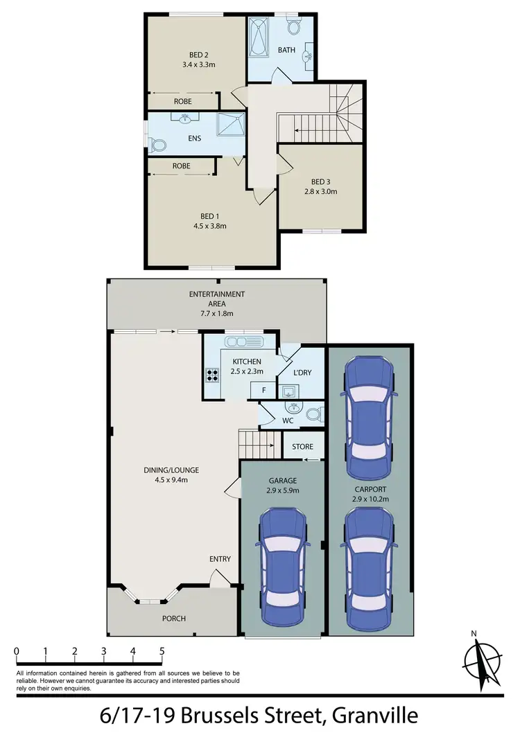 Floorplan of Homely house listing, 6/17-19 Brussels Street, Granville NSW 2142