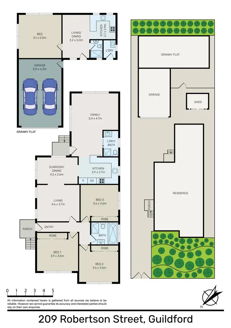 Floorplan of Homely house listing, 209 Robertson Street, Guildford NSW 2161