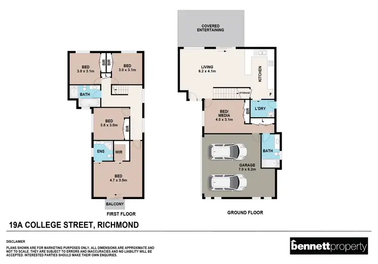 Floorplan of Homely house listing, 19A College Street, Richmond NSW 2753