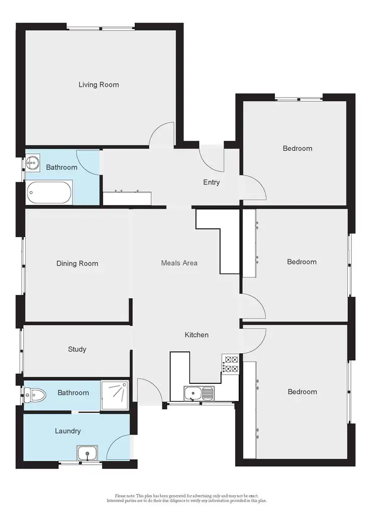 Floorplan of Homely house listing, 559 - 561 Douglas Road, Lavington NSW 2641