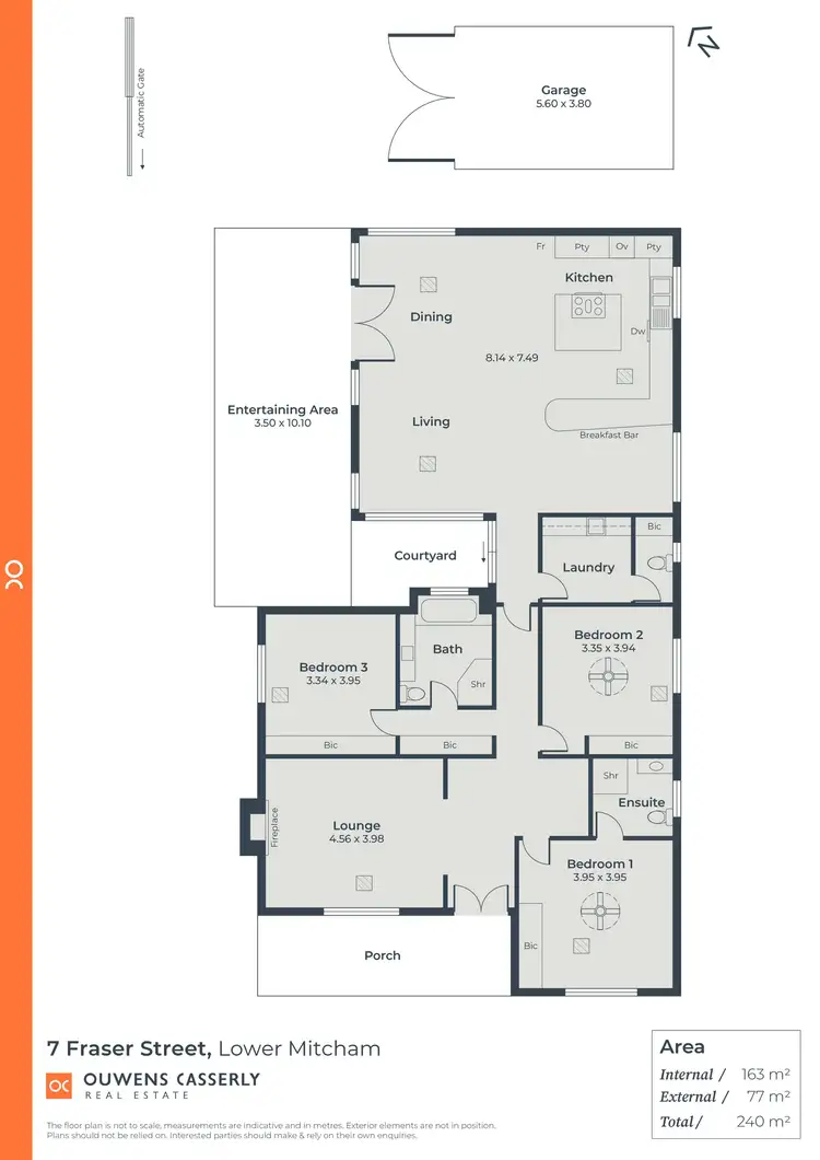 Floorplan of Homely house listing, 7 Fraser Street, Lower Mitcham SA 5062