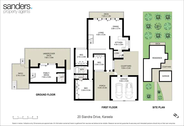 Floorplan of Homely house listing, 20 Siandra Drive, Kareela NSW 2232
