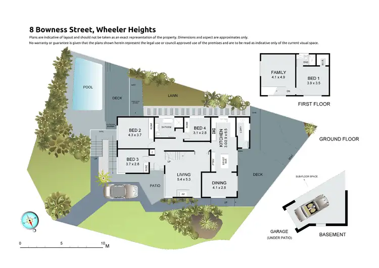 Floorplan of Homely house listing, 8 Bowness Street, Wheeler Heights NSW 2097