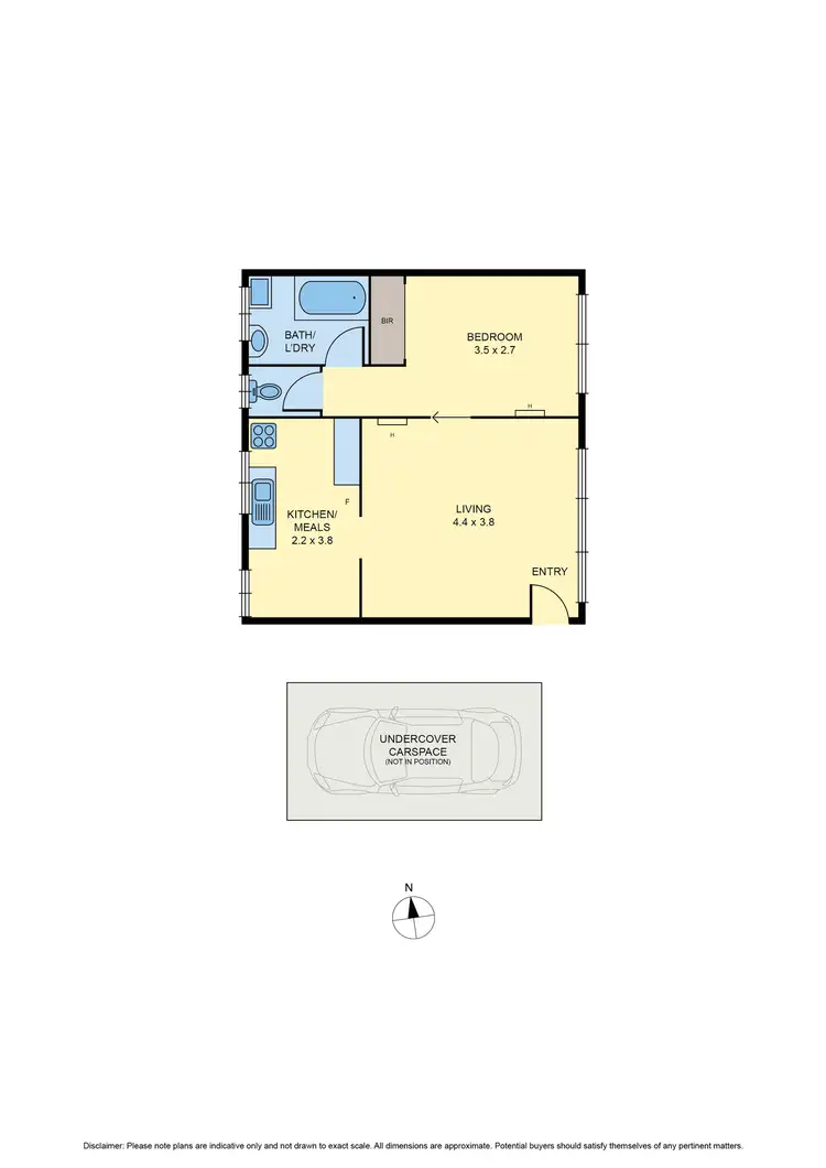Floorplan of Homely unit listing, 16/3 Royal Avenue, Essendon North VIC 3041