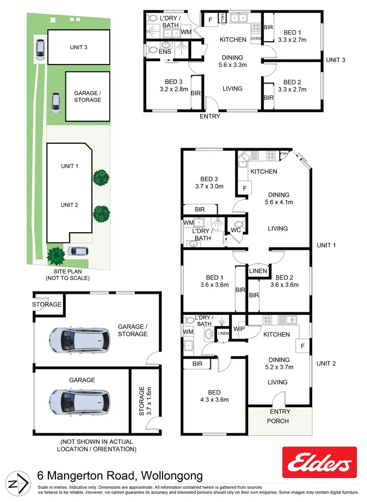 Floorplan of Homely block of units listing, 6 Mangerton Road, Wollongong NSW 2500