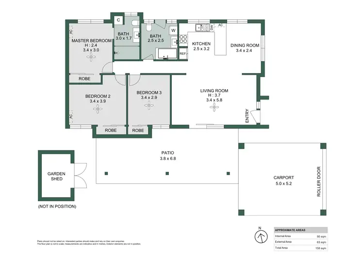 Floorplan of Homely house listing, 3 Quantock Court, Rochedale South QLD 4123