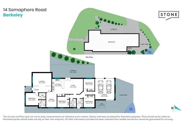 Floorplan of Homely house listing, 14 Semaphore Road, Berkeley NSW 2506