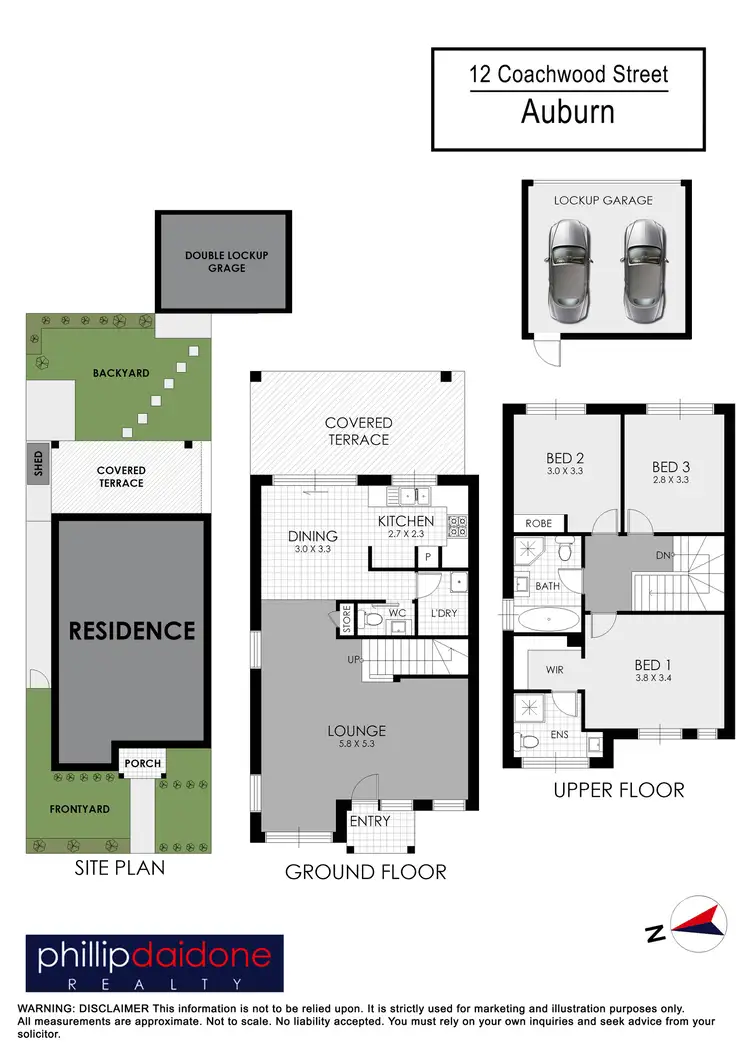 Floorplan of Homely house listing, 12 Coachwood Street, Auburn NSW 2144