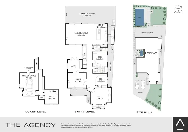 Floorplan of Homely house listing, 27 Dalmeny Road, Northbridge NSW 2063