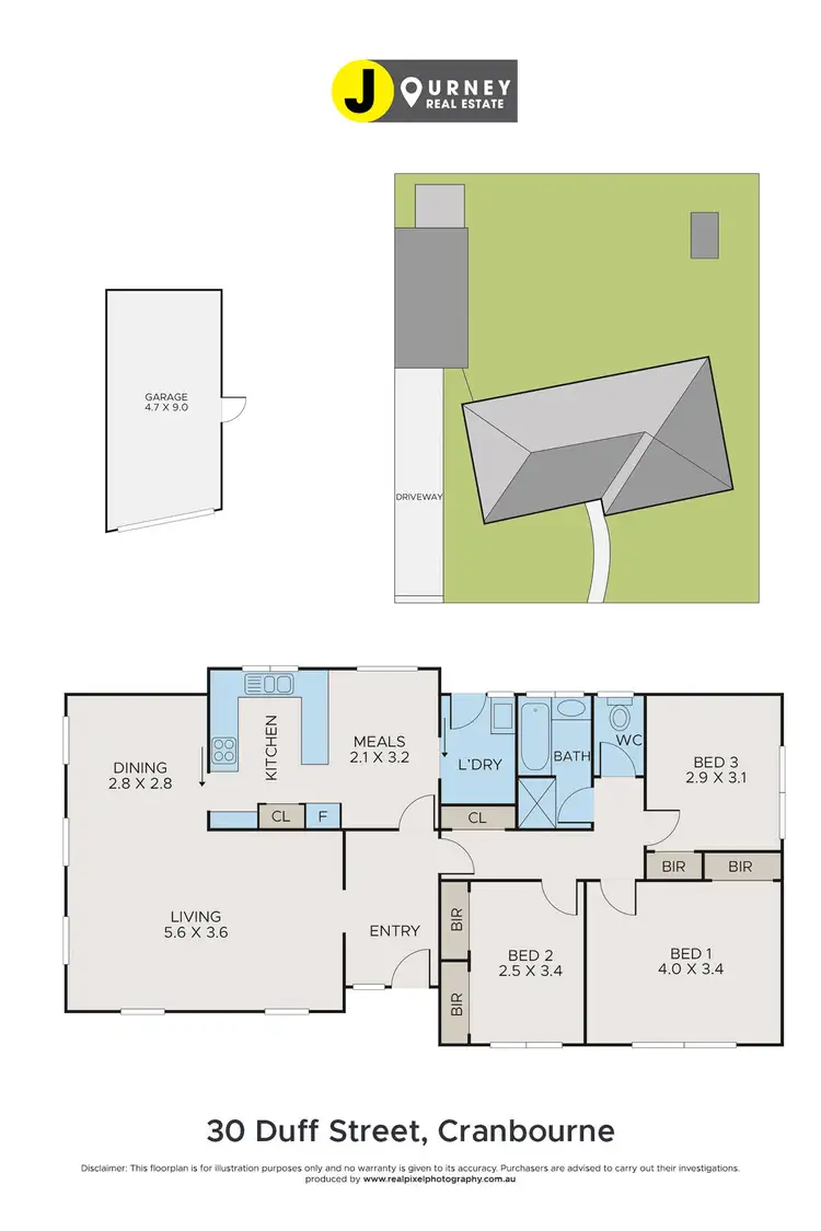 Floorplan of Homely house listing, 30 Duff Street, Cranbourne VIC 3977