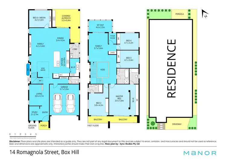 Floorplan of Homely house listing, 14 Romagnola Street, Box Hill NSW 2765