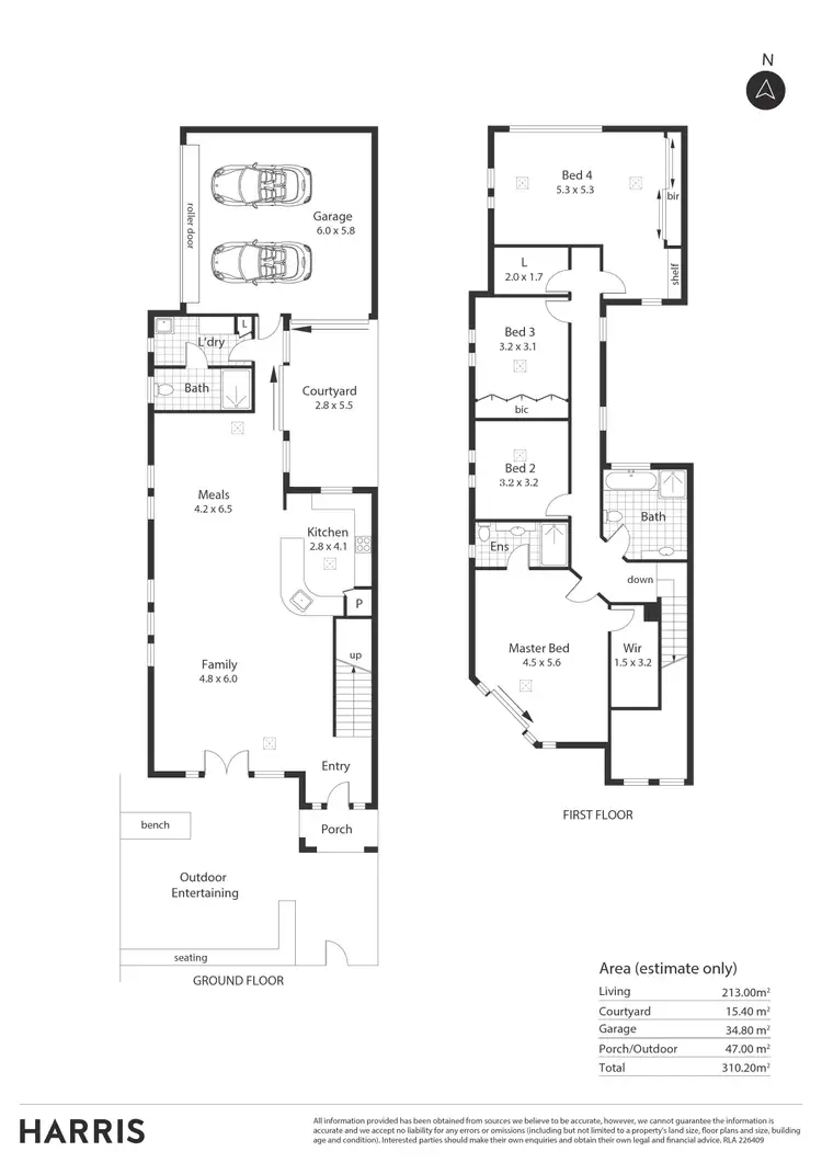 Floorplan of Homely house listing, 1B Augusta Street, Glenelg SA 5045