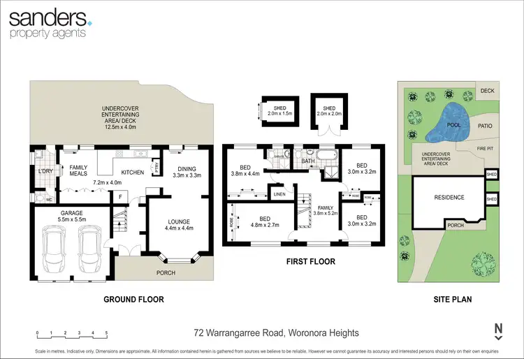 Floorplan of Homely house listing, 72 Warrangarree Drive, Woronora Heights NSW 2233