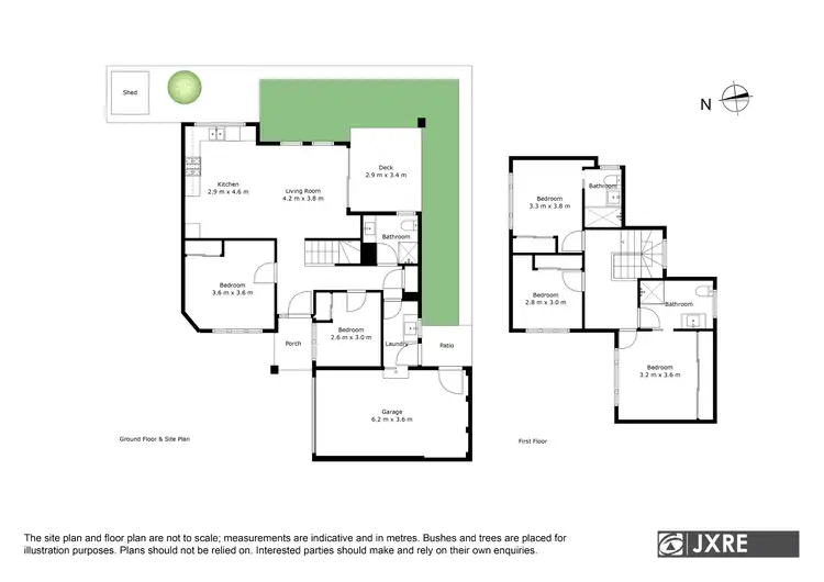 Floorplan of Homely townhouse listing, 2/48 Fulton Street, Clayton VIC 3168