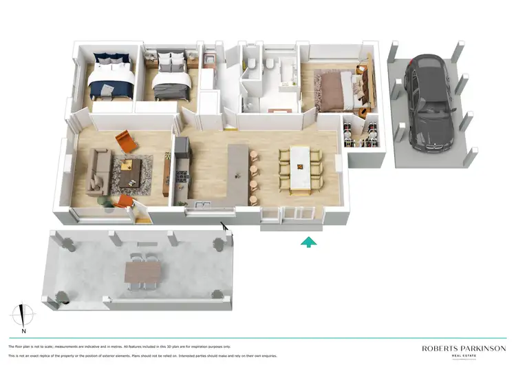 Floorplan of Homely house listing, 15 Merlebah Court, Hastings VIC 3915