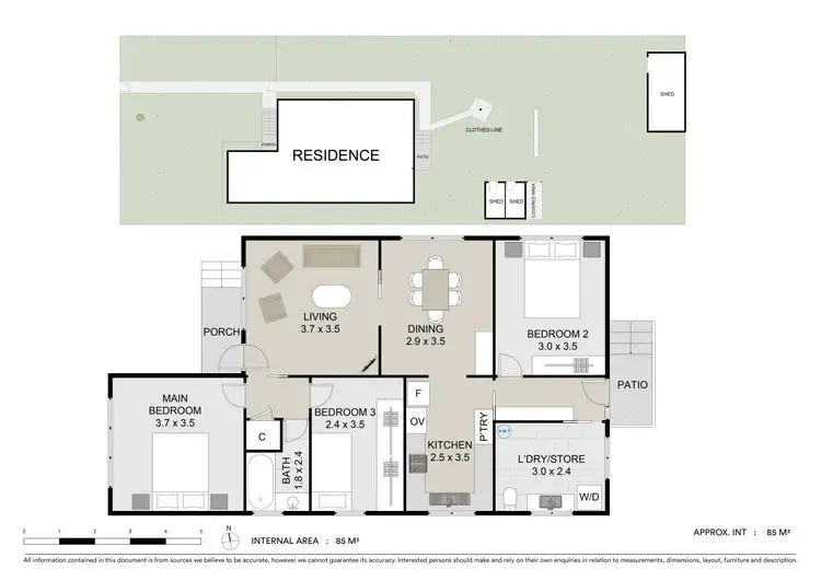 Floorplan of Homely house listing, 219 Noble Avenue, Greenacre NSW 2190